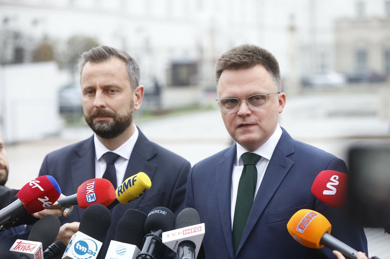 Liderzy Trzeciej Drogi zabrali głos przed spotkaniem z prezydentem.