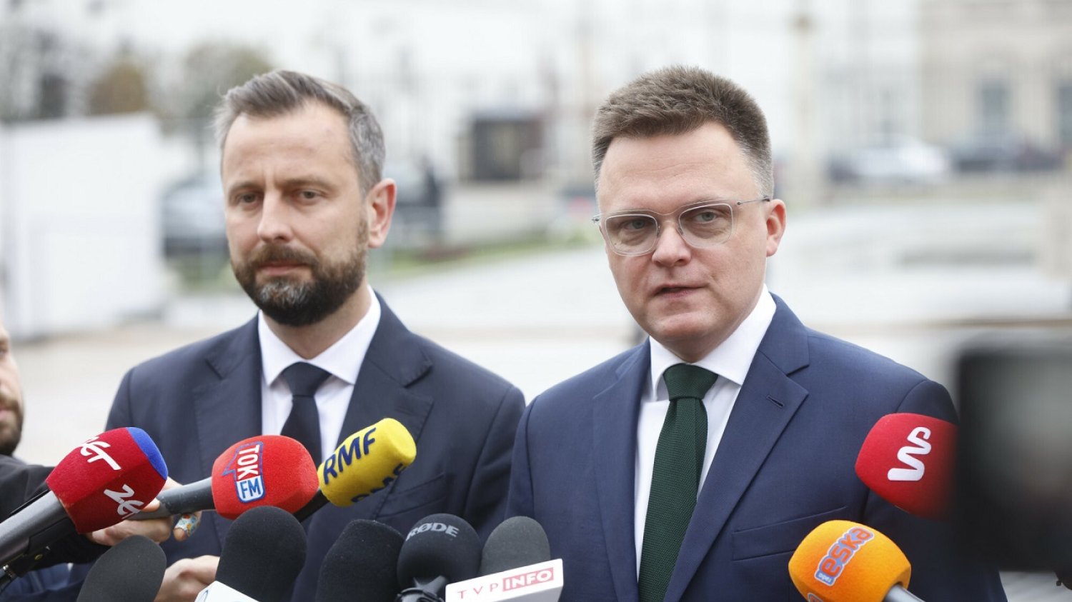 Liderzy Trzeciej Drogi zabrali głos przed spotkaniem z prezydentem.
