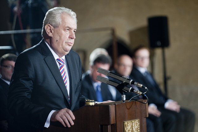 Milosz Zeman jest przeciwnikiem sankcji