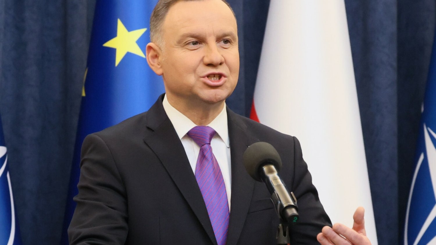 Prezydent Andrzej Duda.