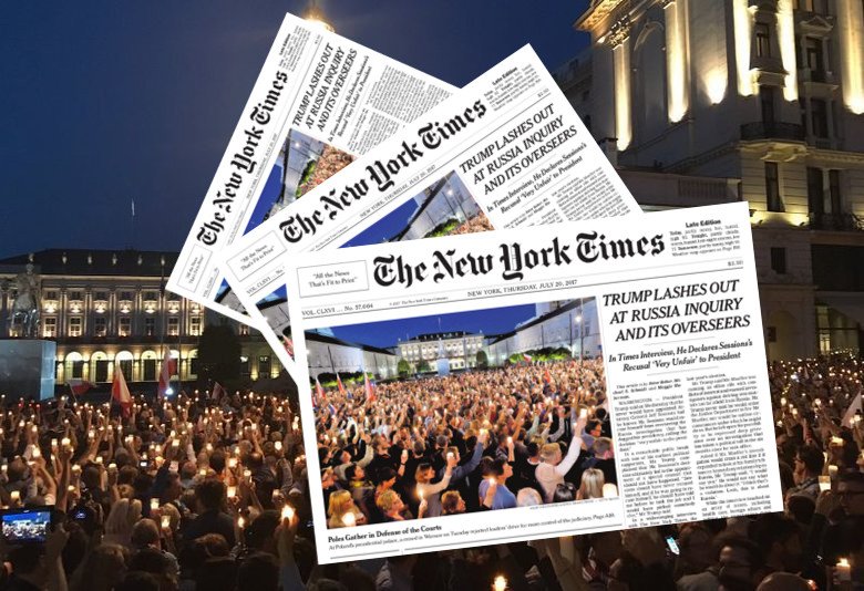 w NYT piszą o Polsce, ale to nie jest powód do chwały i radości.