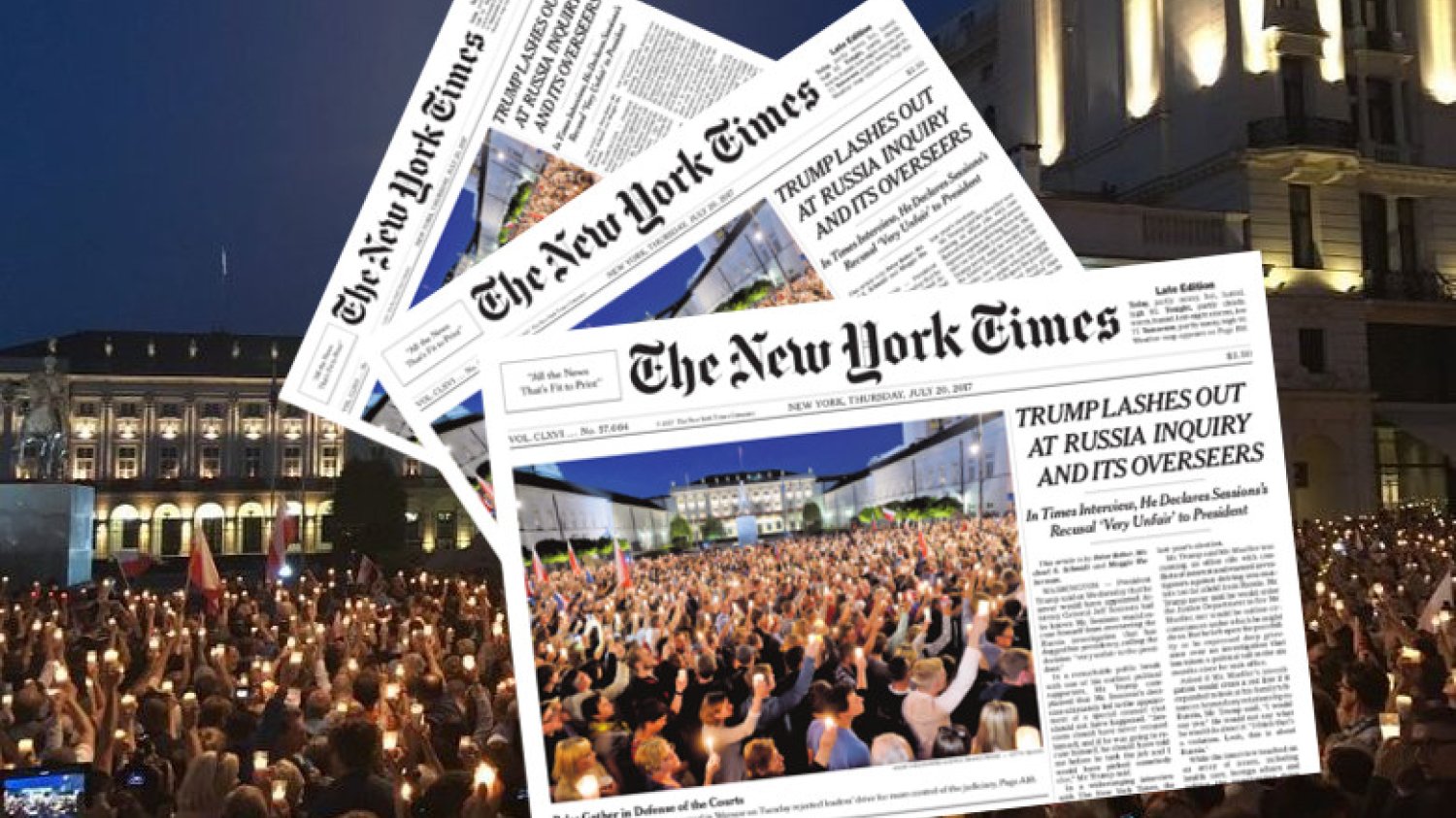 w NYT piszą o Polsce, ale to nie jest powód do chwały i radości.