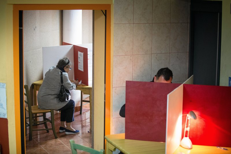 Głosowanie w wyborach do Parlamentu Europejskiego (zdjęcie ilustracyjne).