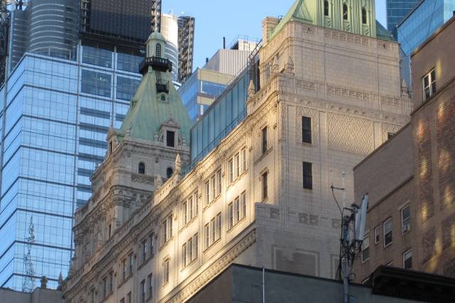 Górne kondygnacje dawnego The New York Times Building