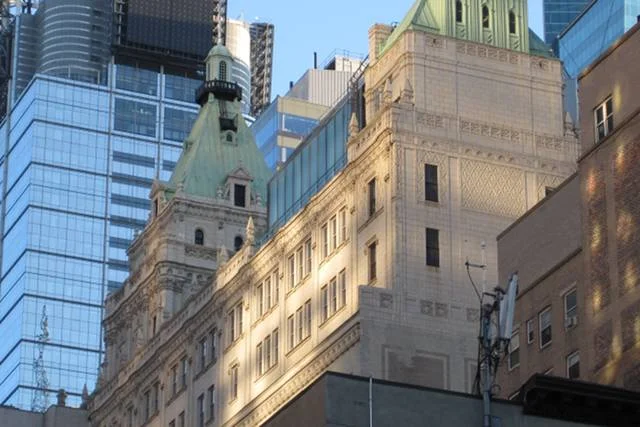 Górne kondygnacje dawnego The New York Times Building