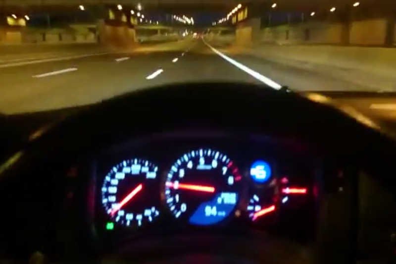 Kierowca-pirat z BMW kpi z policji.