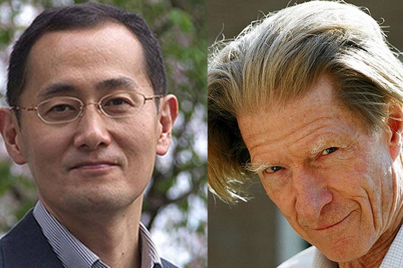 Japończyk Shinya Yamanaka i Brytyjczyk John B. Gurdon.