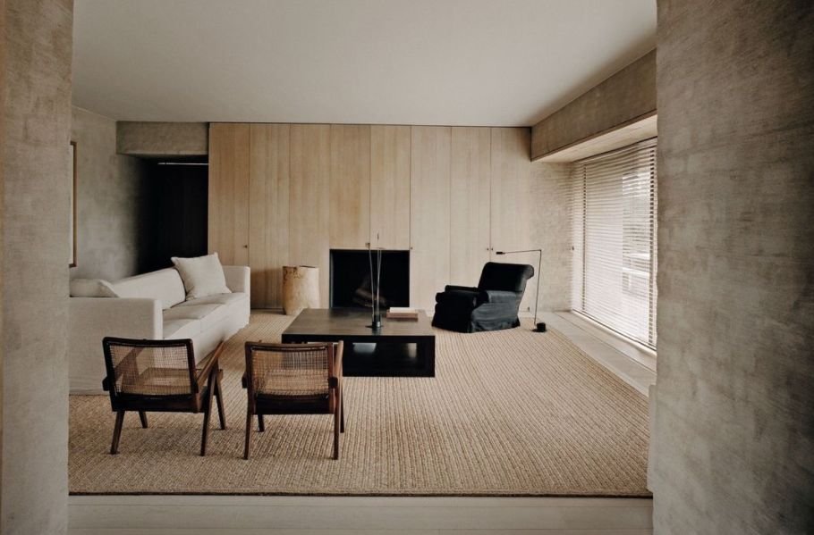 Wnętrze w stylu wabi-sabi