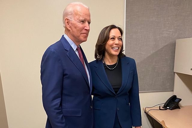 Joe Biden i Kamala Harris w marcu 2020 roku