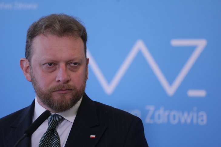 Minister Łukasz Szumowski.