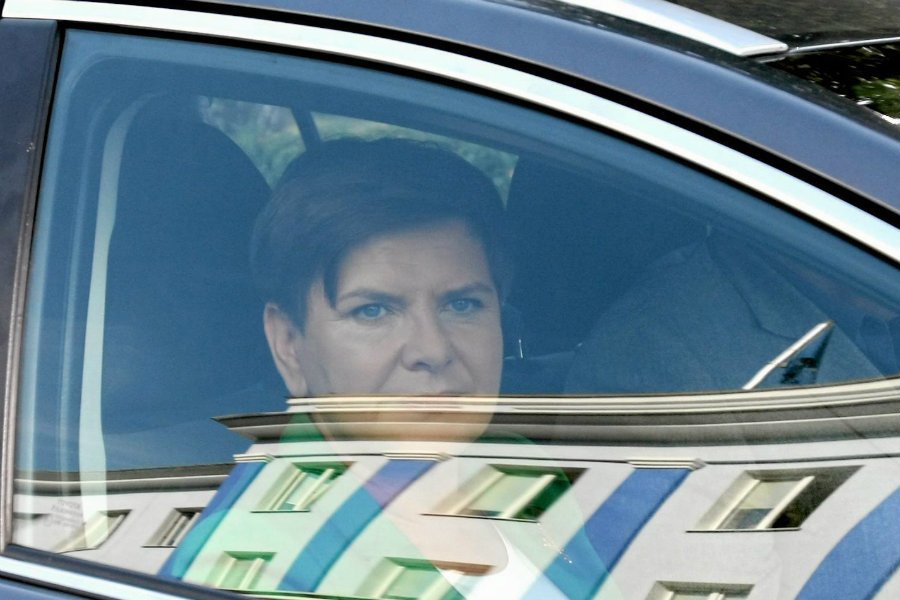 Beata Szydło skomentowała stłuczkę rządowej kolumny w Imielinie na Śląsku.
