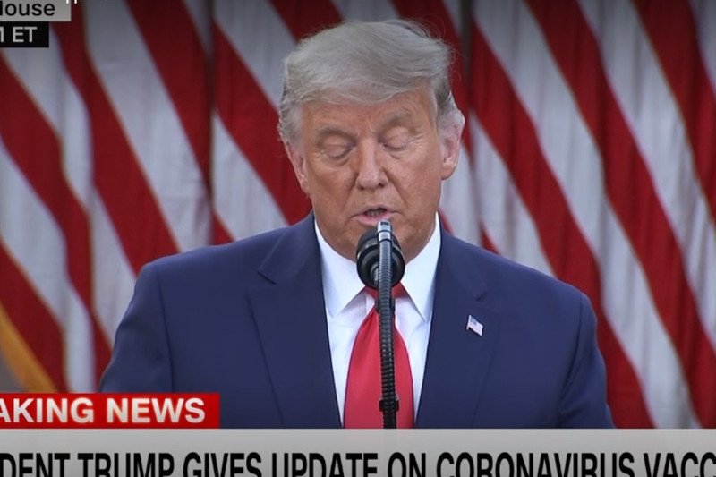 Donald Trump osiwiał?