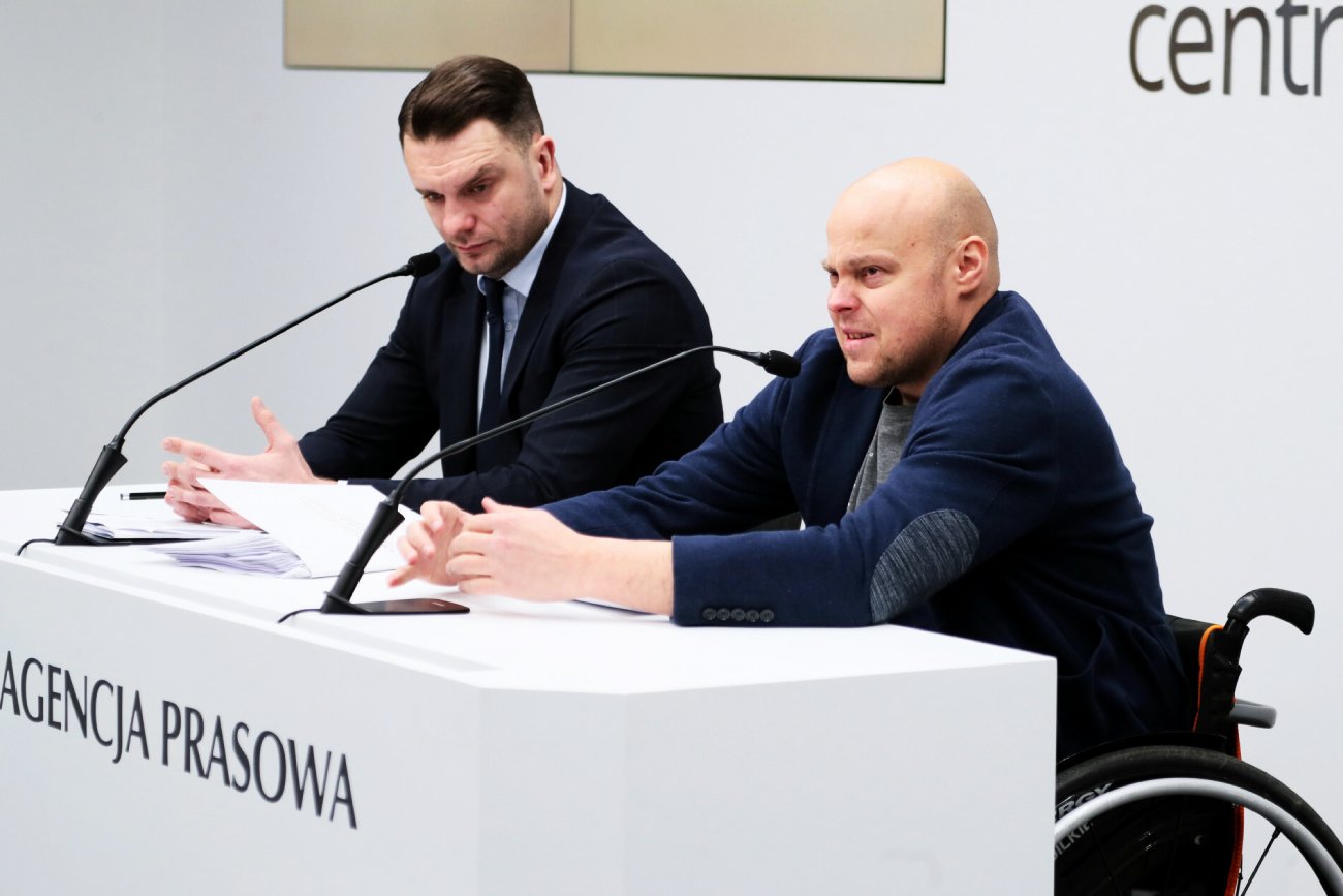 Ujawniono, co Tomasz Guzowski mówił przed konferencją o Łukaszu Mejzie