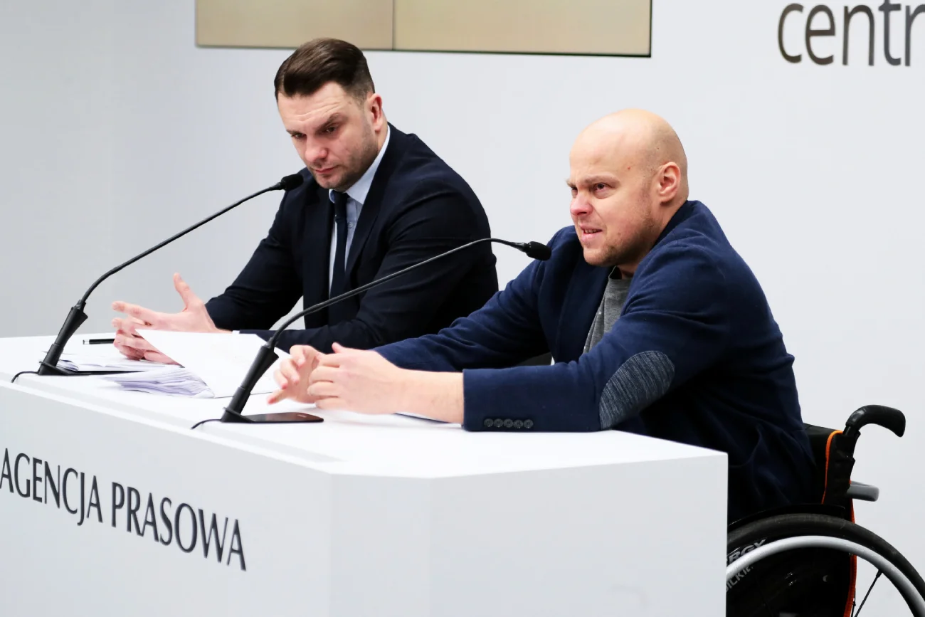 Ujawniono, co Tomasz Guzowski mówił przed konferencją o Łukaszu Mejzie