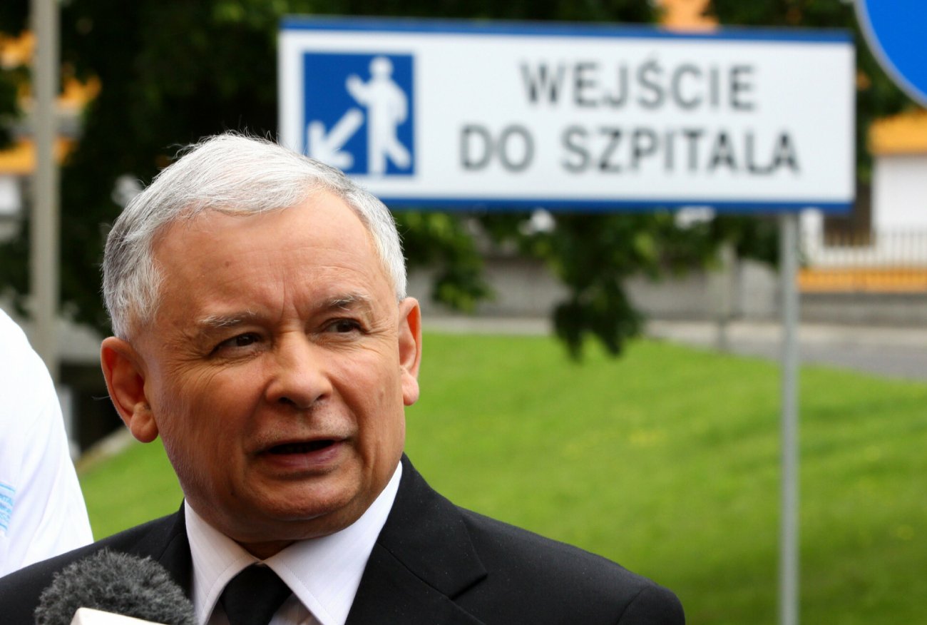 Jarosław Kaczyński w swoim żywiole. Prezes PiS nagle zaczął karcić lekarzy, podając za wzór księży