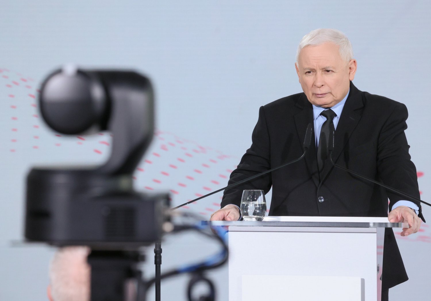 Prezes PiS Jarosław Kaczyński.