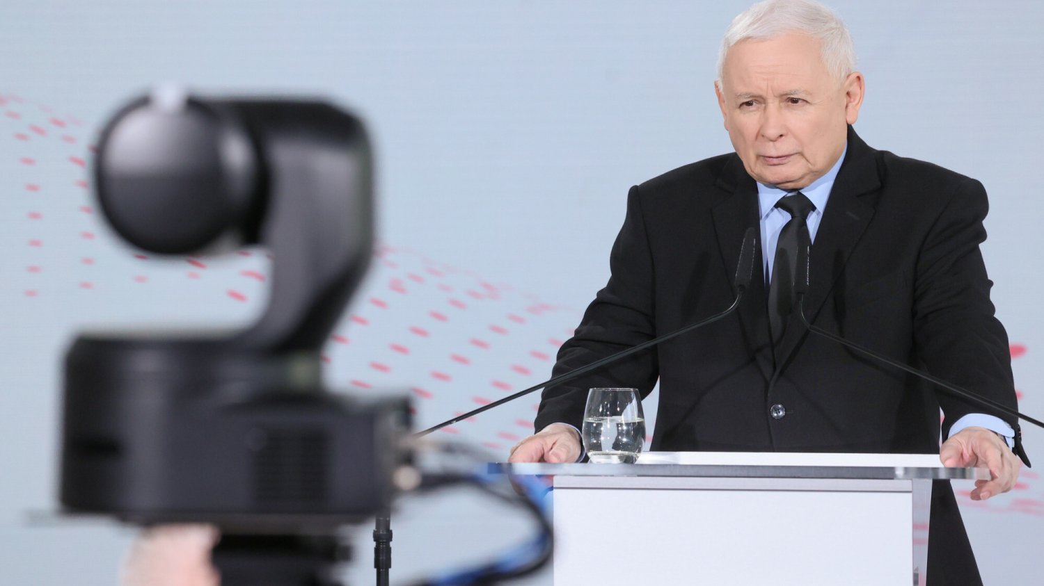 Prezes PiS Jarosław Kaczyński.