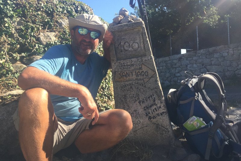 Wędrówka Marka Kamińskiego zaczęła się w Królewcu a skończyła w Santiago de Compostela.