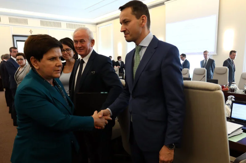 Premier Beata Szydło pożegnała się ze stanowiskiem