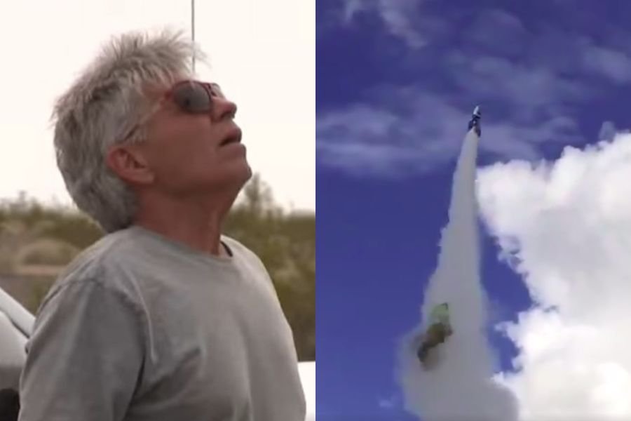 "Szalony Mike" zginął w katastrofie rakiety własnej roboty. Chciał udowodnić, że Ziemia jest płaska