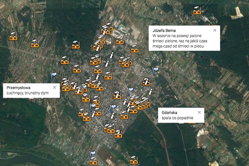 Mieszkańcy Legionowa powiedzieli dość i sprawę sąsiadów trucicieli wzięli w swoje ręce.