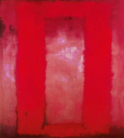 Red on maroon / Mark Rothko