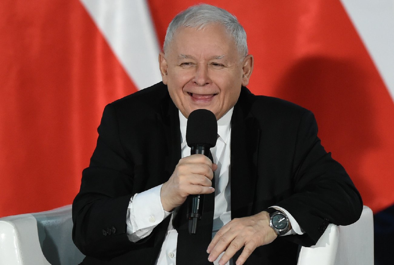 Jarosław Kaczyński w Chojnicach: Nie jestem geniuszem.