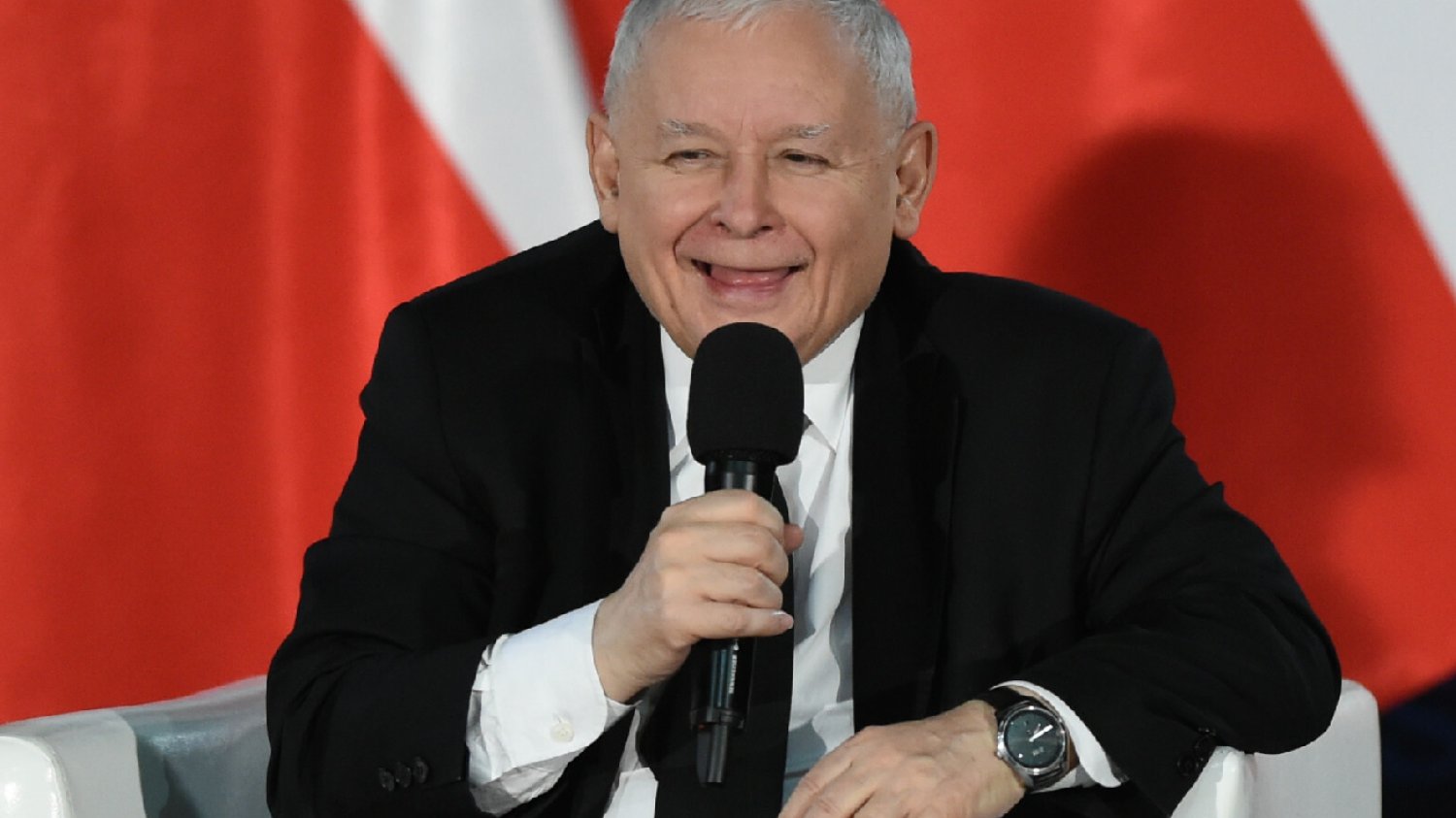Jarosław Kaczyński w Chojnicach: Nie jestem geniuszem.