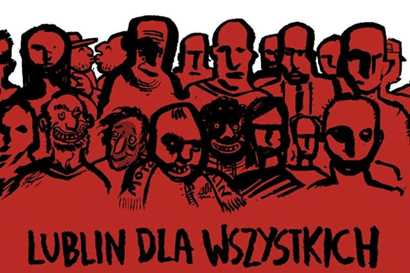 Fragment plakatu "Lublin dla wszystkich"