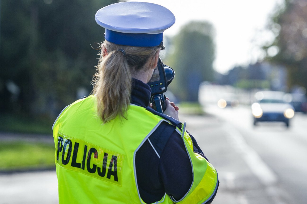 policyjna kontrola prędkości
