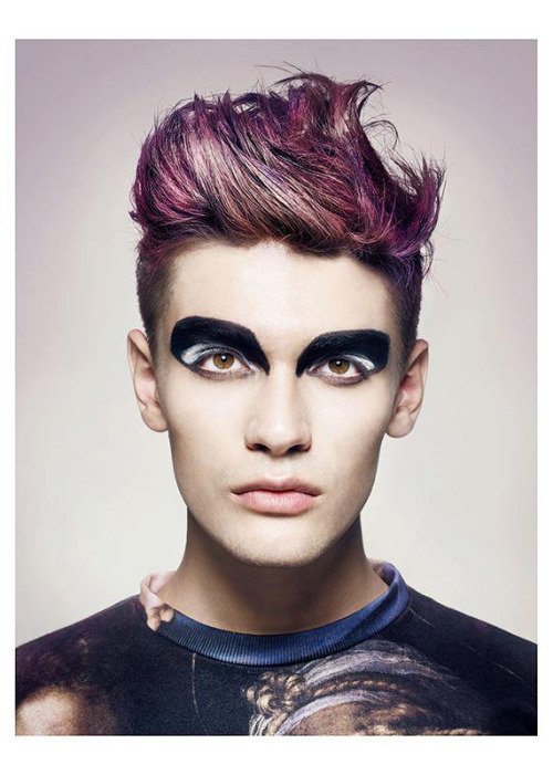 nasza stylizacja fryzury inspirowana Davida Bowie