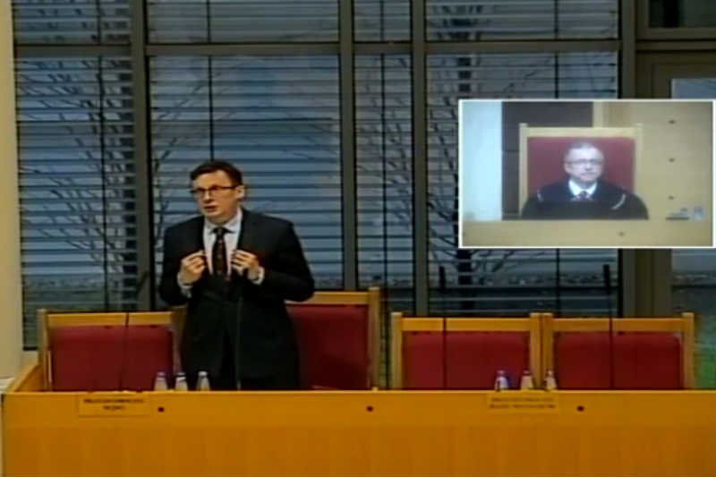 Marek Ast z PiS ośmieszył się przed Trybunałem Konstytucyjnym.