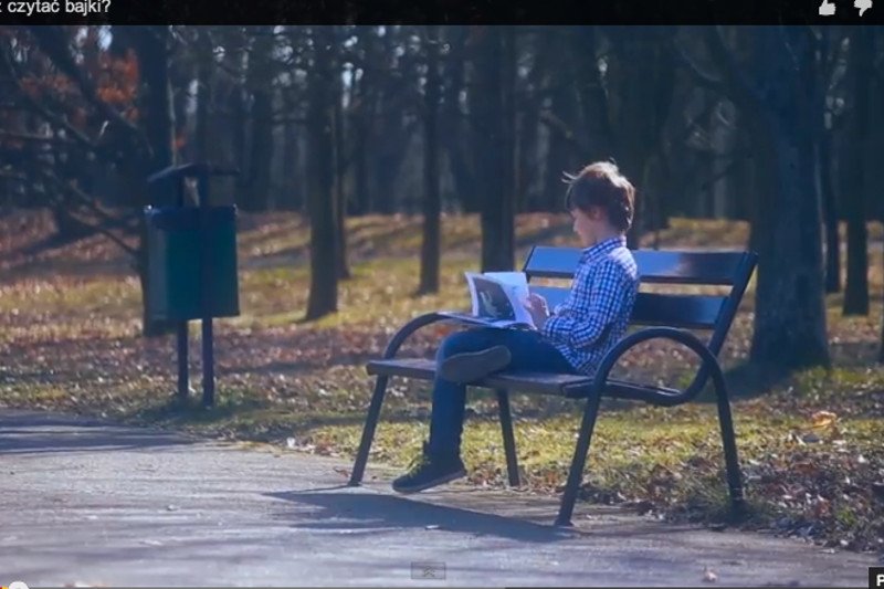 "Czy umiesz czytać bajki" to jeden z sześciu filmów nakręconych dla polskich NGO'osów