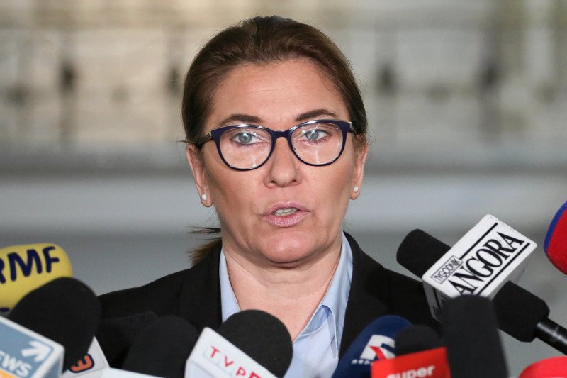 Beata Mazurek komentuje nowy dowód ws. Srebrnej. Chodzi o ujawnioną przez "GW" fakturę.