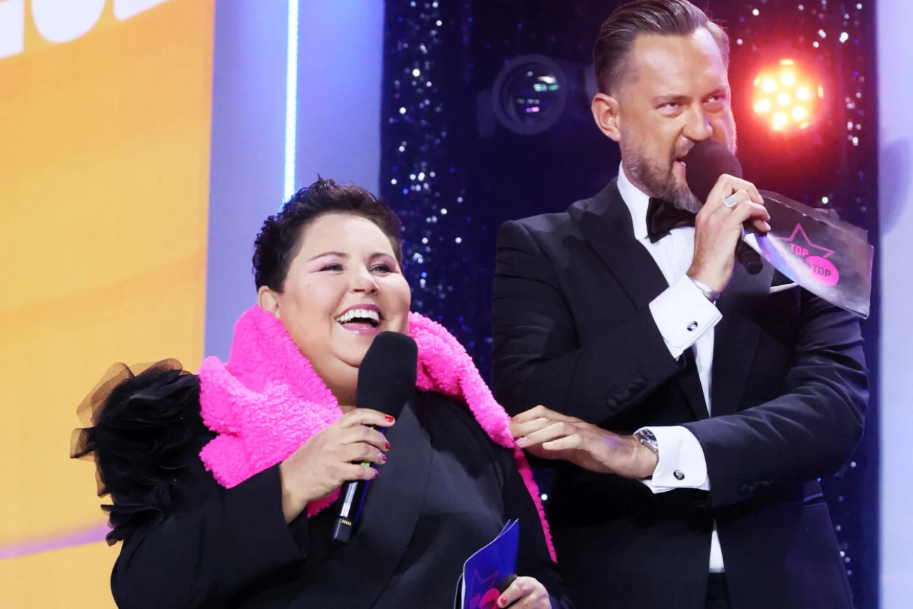 Dorota Wellman w Sopocie zakpiła z rządzących. Publiczność zareagowała