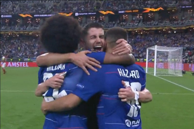 Chelsea rozgromiła Arsenal 4:1 w finale Ligi Europy.