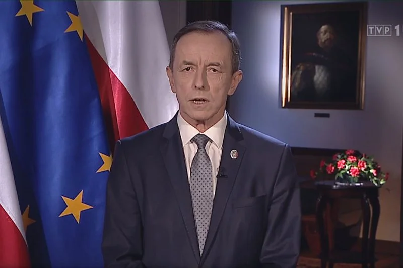 Tomasz Grodzki zrobił, jak wcześniej zapowiedział. Wygłosił orędzie jako marszałek Senatu.