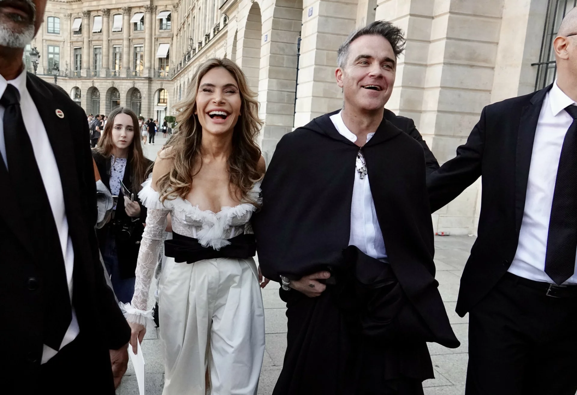 Robbie Williams i Ayda Field