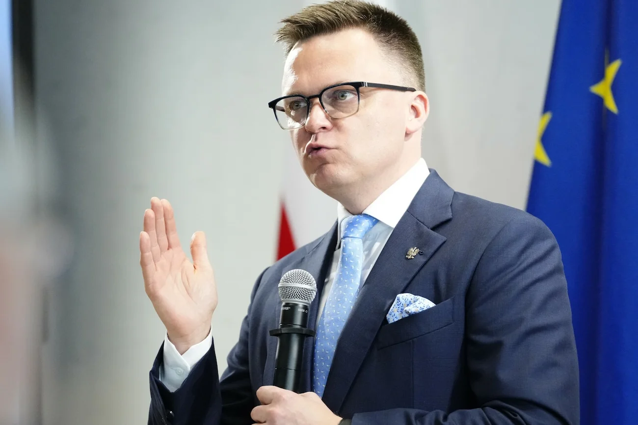 Michał Gramatyka dla naTemat. Tak reaguje na słowa Hołowni w debacie TVP