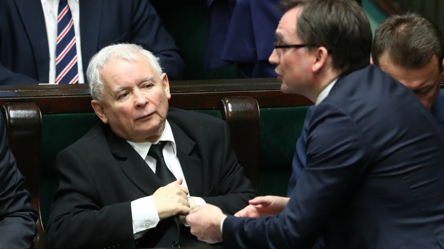 Jarosław Kaczyński rozmawiał ze Zbigniewem Ziobrą o sytuacji Odry.