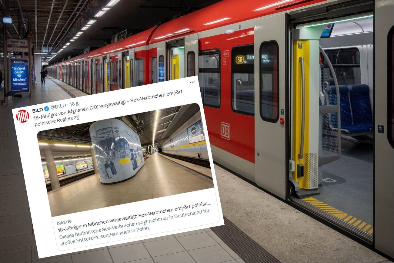 18-letni Polak został zgwałcony w monachijskim metrze przez 20-letniego Afgańczyka.
