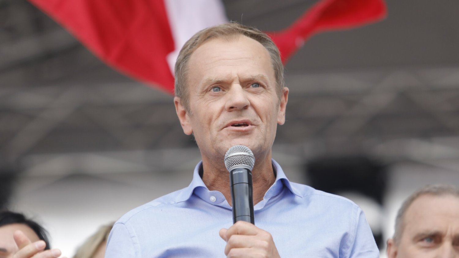 Lider PO Donald Tusk.