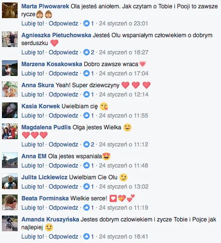 Wpisy Kuczyńskiej komentują setki, "lajkują" tysiące internautów