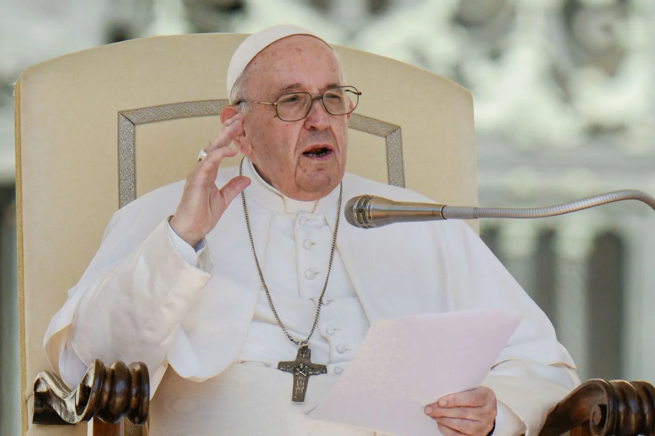 Papież Franciszek.