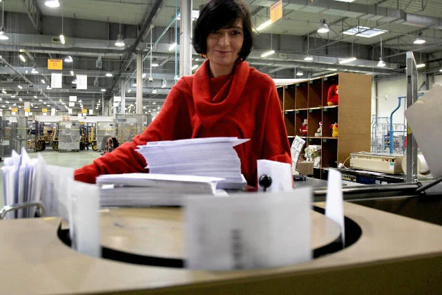Sortownia listów w Lublinie