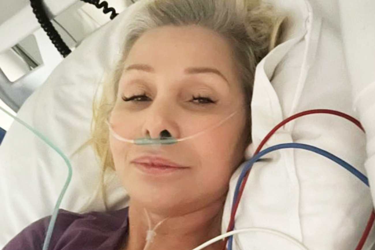 Aldona Orman wciąż jest w szpitalu. Aktorka zwróciła uwagę na siniaka