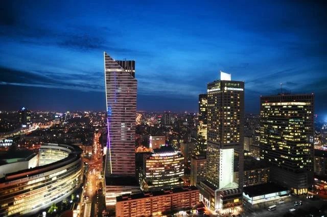 Warszawa - panorama miasta.