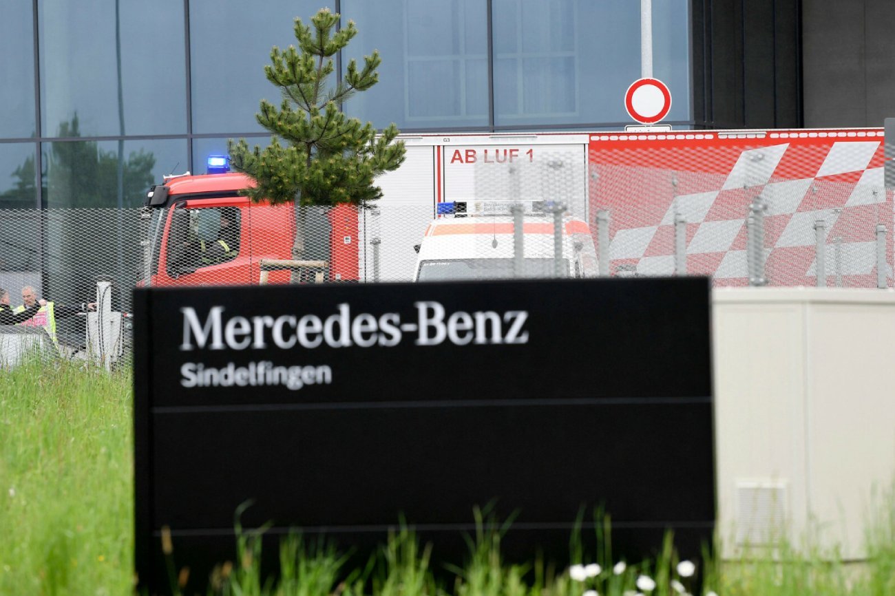 Strzelanina w fabryce Mercedes-Benz w Sindelfingen w kraju związkowym Badenia-Wirtembergia.