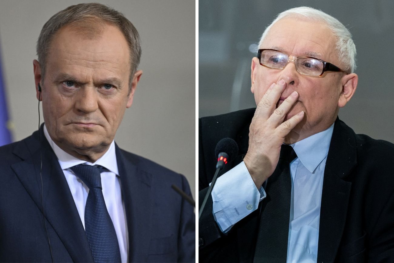 Donald Tusk i Jarosław Kaczyński