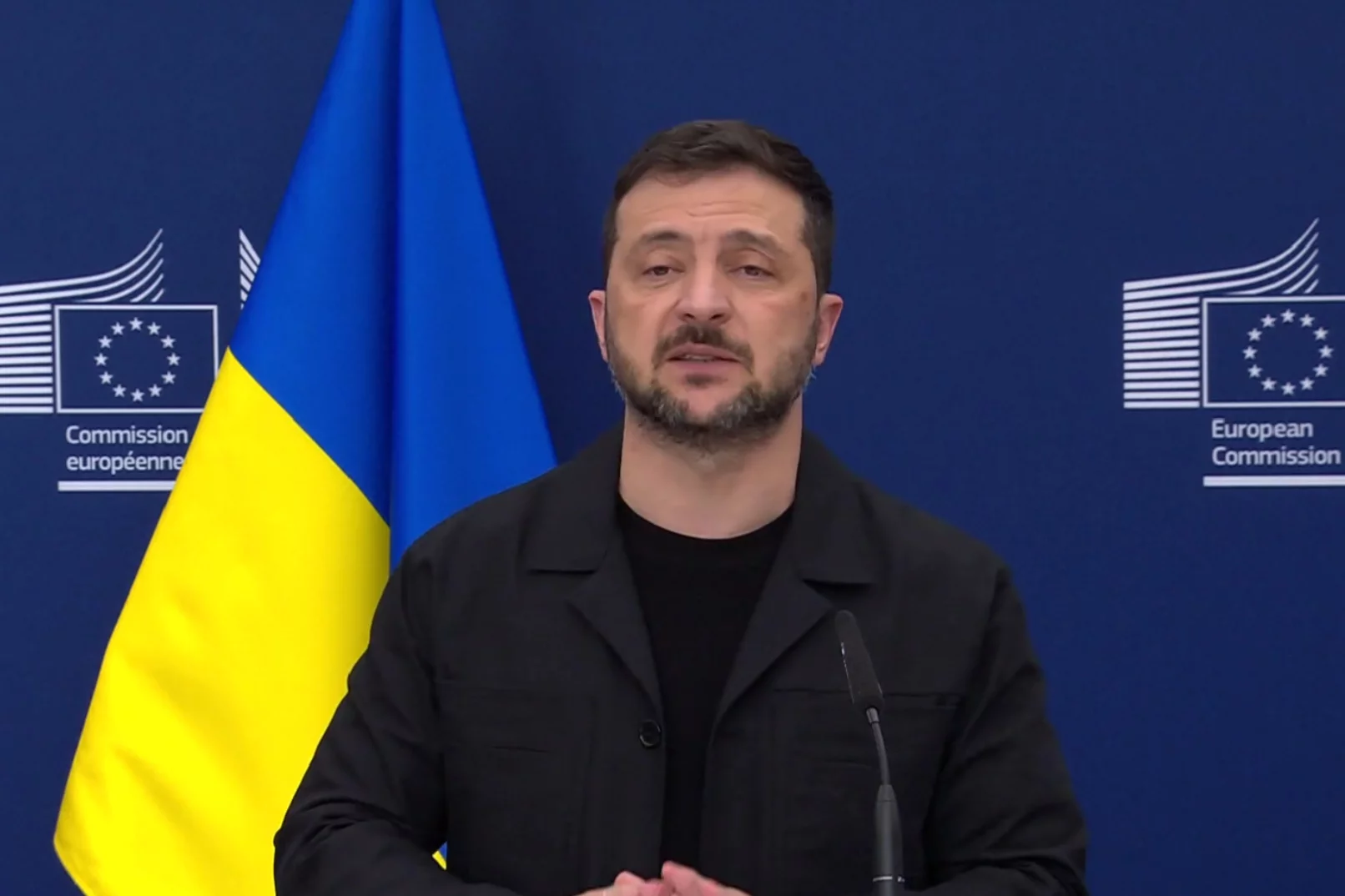 Zełenski mocno przed wyjazdem do USA. Pojawiły się nowe informacje z Rosji